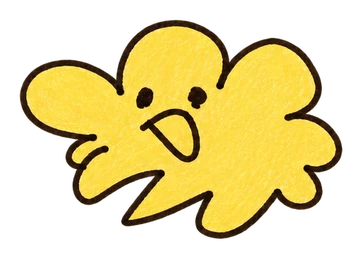 Dot, the yellow bird